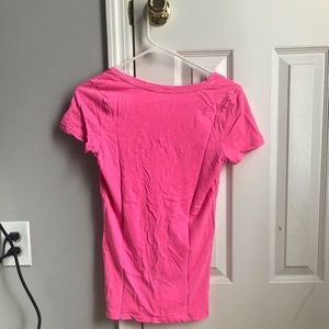 neon pink t shirt